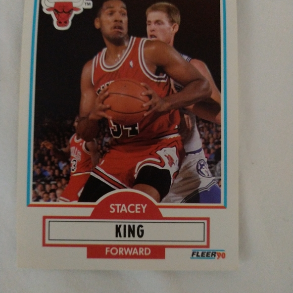 Stacey King basketball ERROR CARD - Picture 4 of 7